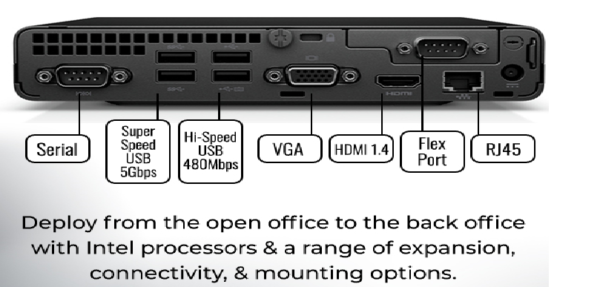 ⁦HP260 G9 MINI PRO 6D2Y6EA ללא מערכת הפעלה⁩ – תמונה ⁦2⁩
