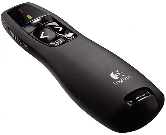שלט רחוק ‏למצגות Logitech Wireless Presenter R400