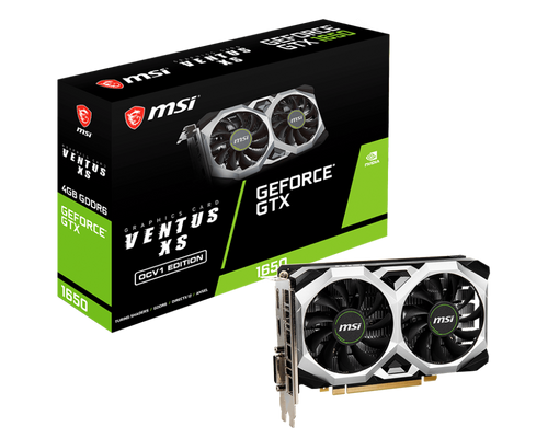 GeForce GTX 1650 D6 VENTUS XS OCV3