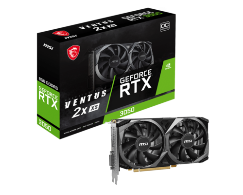 GeForce RTX 3050 VENTUS 2X XS 8G OC