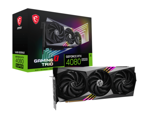MSI GeForce RTX 4080 SUPER 16G GAMING X TRIO