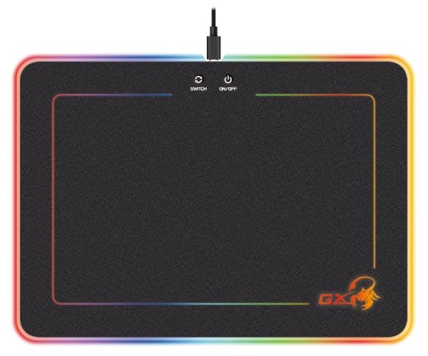 משטח לעכבר Genius GX-PAD 600H RGB Hard GAMING PAD 350X250CM