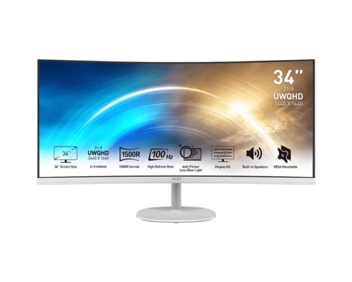 מסך מחשב קעור "34 MSI PRO MP341CQW