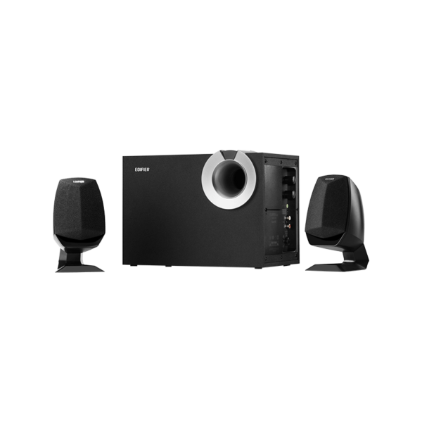 רמקולים Edifier M201BT 2.1 34W RMS BT 5.0 AUX Black