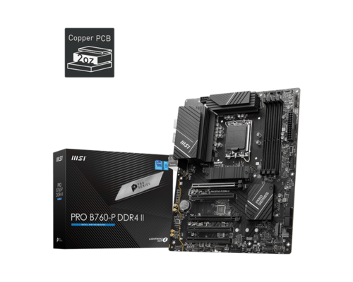 לוח אם MSI PRO B760-P DDR4 II