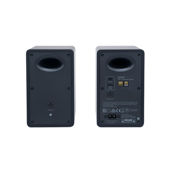 ⁦EDIFIER M60 - DT Bluetooth Bookshelf Speaker HiRes(שחור)⁩ – תמונה ⁦3⁩