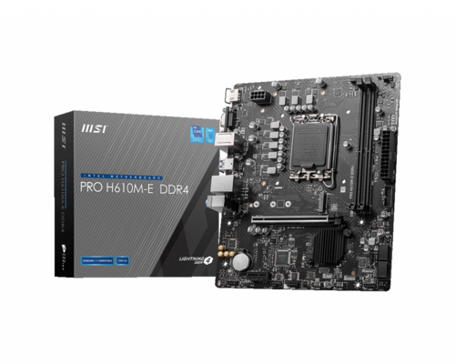 לוח אם MSI PRO H610M-E DDR4