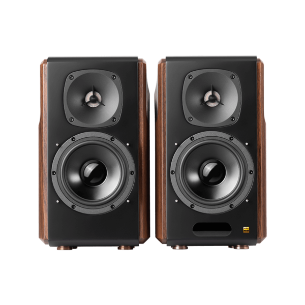 ⁦Edifier S2000MKIII  New Classic Hi-Fi Active Speaker(brown)⁩ – תמונה ⁦2⁩