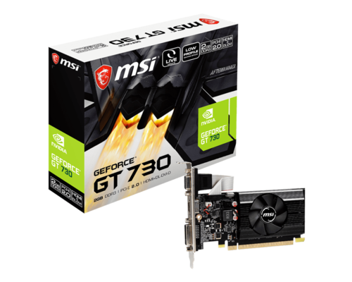 כרטיס מסך MSI GeForce N730K-2GD3/LP