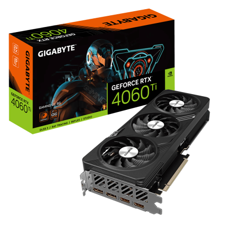 Gigabyte 4060 Ti Gaming OC 8GB 1XHDMI 3XDP