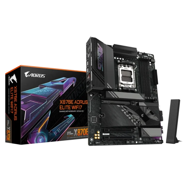 Gigabyte X870E AORUS ELITE WIFI7 ATX DDR5 AM5 BT 2.5GBE LA