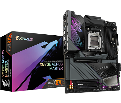 לוח Gigabyte X870E AORUS MASTER AMD AM5 DDR5 WIFI 7 ATX