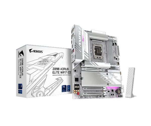 Gigabyte Z890 AORUS ELITE WIFI7 ICE ATX LGA1851