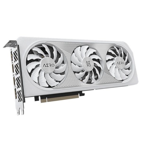⁦Gigabyte 4060 AERO OC 8GB White DP HDMI⁩ – תמונה ⁦2⁩
