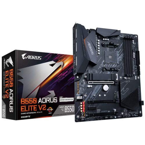 לוח אם למעבדי Gigabyte B550 AORUS ELITE V2 rev 1.5 AMD AM4