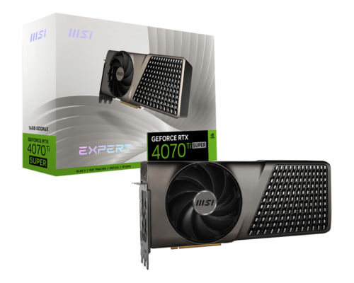 MSI GeForce RTX 4070 Ti SUPER 16G EXPERT
