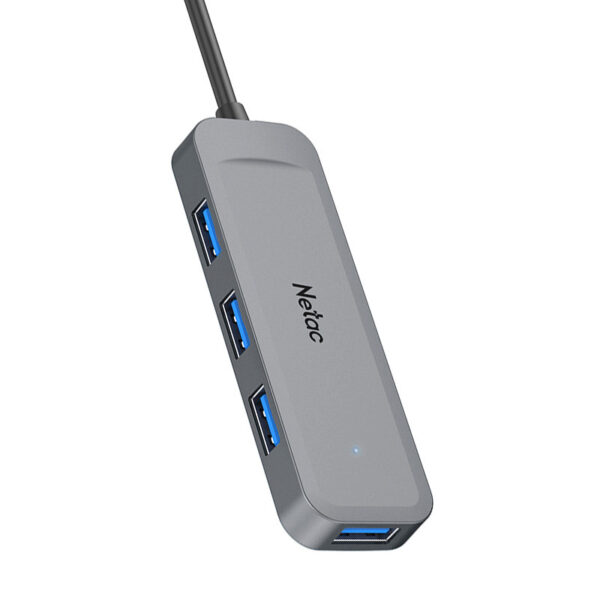 ⁦מפצל פסיבי A 4 PORT- NETAC USB 3.0 Type⁩ – תמונה ⁦2⁩