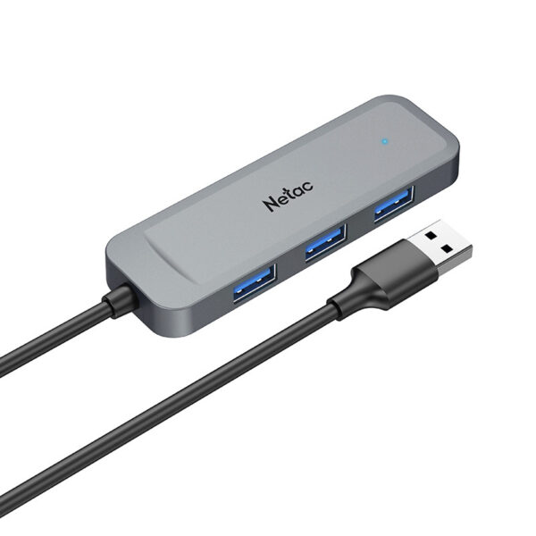 ⁦מפצל פסיבי A 4 PORT- NETAC USB 3.0 Type⁩ – תמונה ⁦4⁩