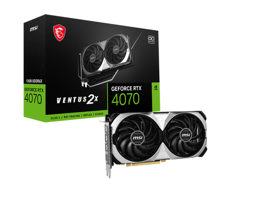 MSI GeForce RTX 4070 VENTUS 2X E1 12G OC