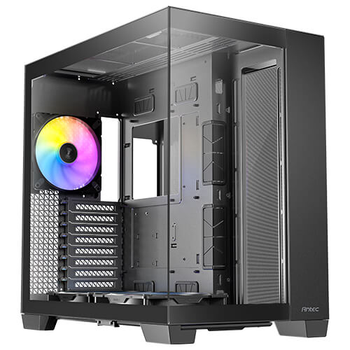 מארז שחור Antec C8 RGB E-ATX Mid-Tower 3X ARGB FANS Incl Black