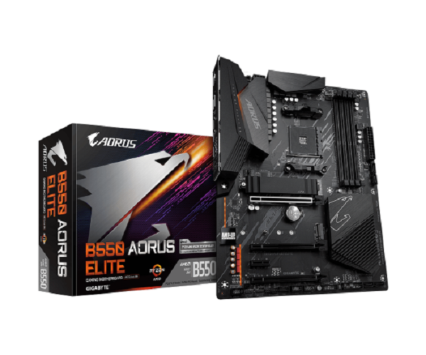 לוח אם למעבדי AMD Ryzen 3 Gigabyte B550 AORUS ELITE