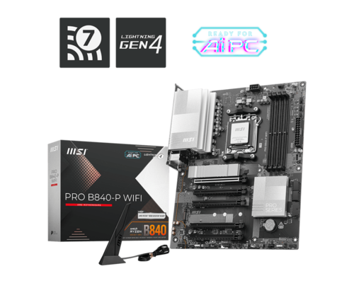 לוח אם MSI PRO B840-P WIFI