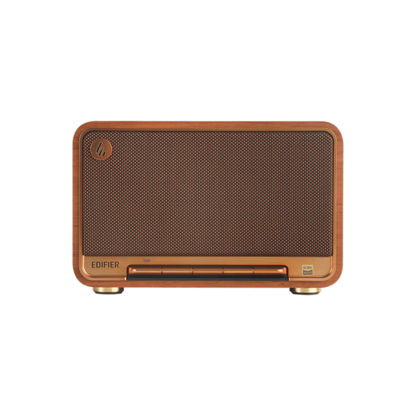 ⁦Edifier D32 - Tabletop Wireless Speaker (brown)⁩ – תמונה ⁦3⁩