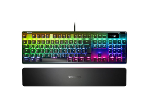 מקלדת גיימינג מכאנית - מקלדת באנגלית בלבד Steelseries Apex Pro Us