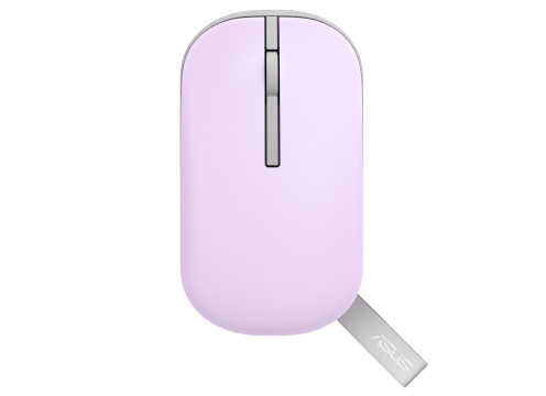 עכבר אלחוטי Asus Marshmallow Md100 סגול/ירוק – תמונה 3