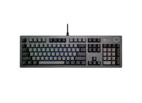 מקלדת גיימינג מכאנית COOLERMASTER CK352 BROWN SWITCH