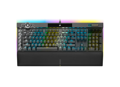 מקלדת גיימינג מכאנית אופטית (אנגלית בלבד) CORSAIR K100 RGB OPX