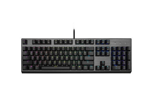 מקלדת גיימינג מכאנית COOLERMASTER CK350 RED SWITCH