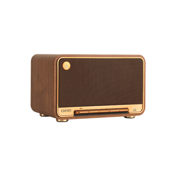 ⁦Edifier D32 - Tabletop Wireless Speaker (brown)⁩ – תמונה ⁦2⁩