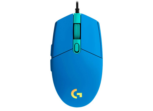 עכבר גיימינג LOGITECH G102 LIGHTSYNC BLUE