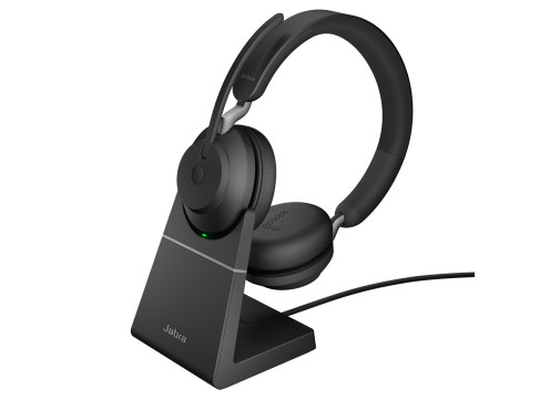 Jabra Evolve2 65 Uc Usb-C Bluetooth Stereo Headset Black + Stand