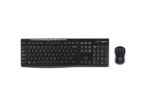 סט מקלדת ועכבר אלחוטי Logitech Mk270