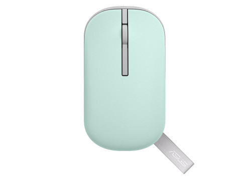 עכבר אלחוטי Asus Marshmallow Md100 סגול/ירוק – תמונה 4