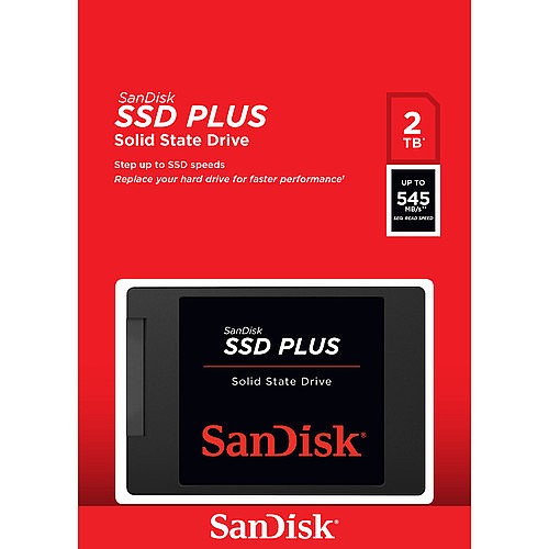 דיסק פנימי SanDisk SSD 2TB 2.5 Sata III Up to 545 Mb/s Read