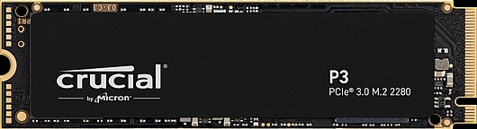 דיסק פנימי Crucial P3 2TB PCIe NVME 3.0 3D Nand Up To 3500MB/s