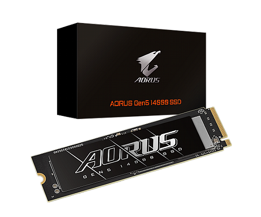 דיסק פנימי Aorus Gen5 14000 SSD 2TB PCI-E 5.0X4 NVMe 2.0