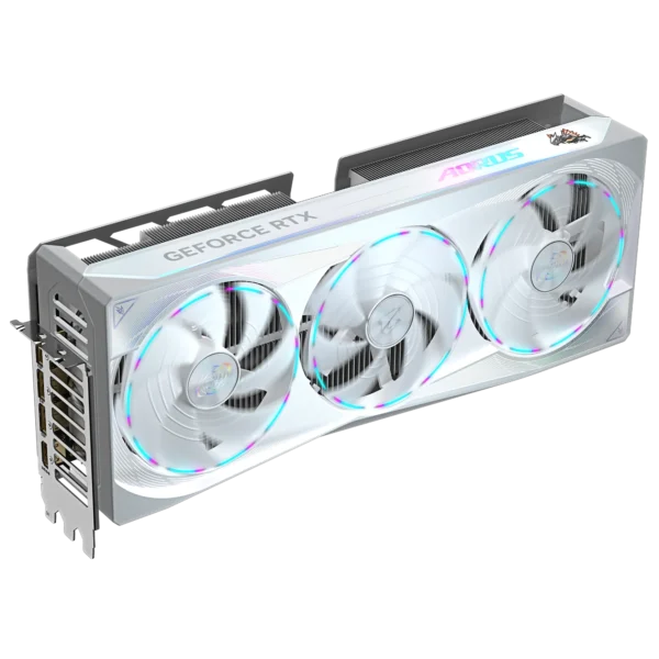 ⁦Gigabyte AORUS GeForce RTX 5080 MASTER ICE 16G White⁩ – תמונה ⁦2⁩