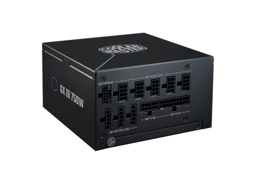 ספק כוח Coolermaster 750W Gx Iii (Atx3.0) Gold 80+ Fully Modular