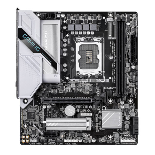 ⁦Gigabyte H810M Gaming WIFI6 Micro-Atx DDR5 LGA1851 VGA HDMI⁩ – תמונה ⁦2⁩