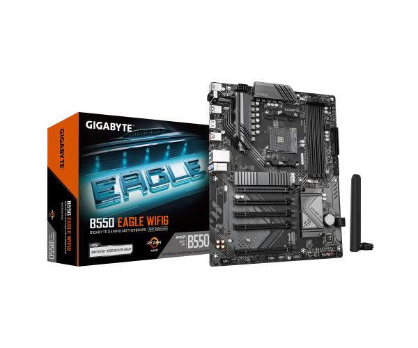 לוח Gigabyte B550 EAGLE WIFI6 ATX AM4 DDR4 BT HDMI