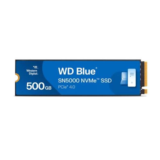דיסק פנימי WD Blue SN5000 NVMe SSD 500GB Pcie Gen4X4 2280