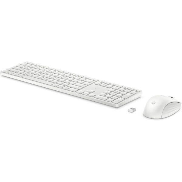 HP 655 Wireless Mouse & Keyboard Combo HE לבן