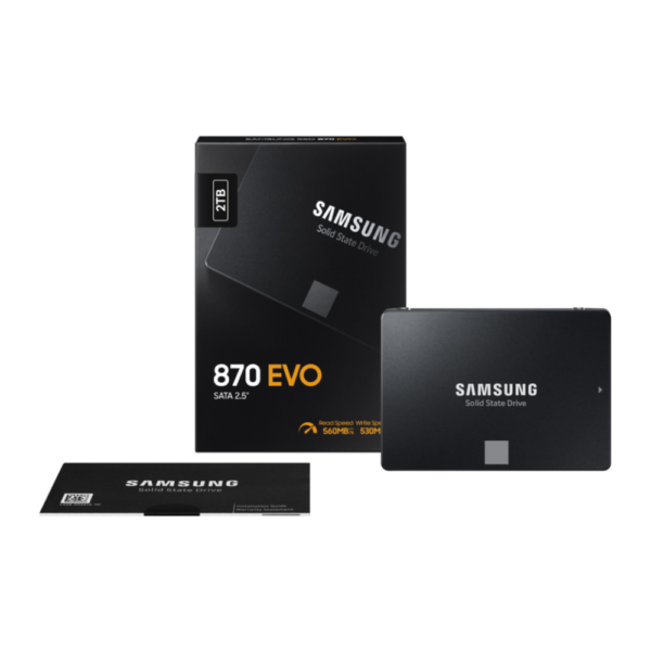 דיסק פנימי Samsung SSD 870 EVO 2TB SATA III 2.5