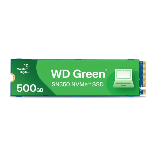 דיסק פנימי WD Green SN350 NVMe SSD 500GB TLC Gen3 X4 NVMe V1.3