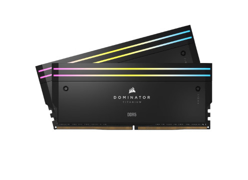 Corsair Ddr5 48Gb (2X24Gb) 7200 Cl36 Dominator Titanium Rgb