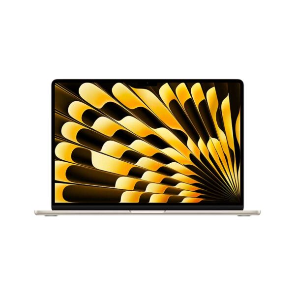 15inch MacBook Air: Apple M4 chip with 10-core CPU and 10-core GPU, 16GB, 512GB SSD - Starlight